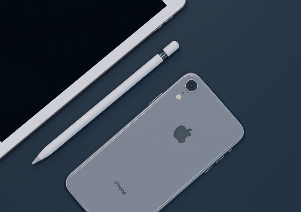 An image of several apple devices